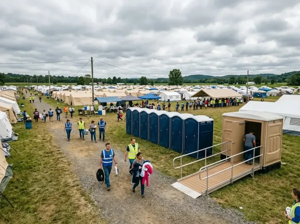 disaster-relief-camp-restrooms-010 — frequently asked questions, Dumpster & Portable Bathrooms Rental in Plymouth, WI